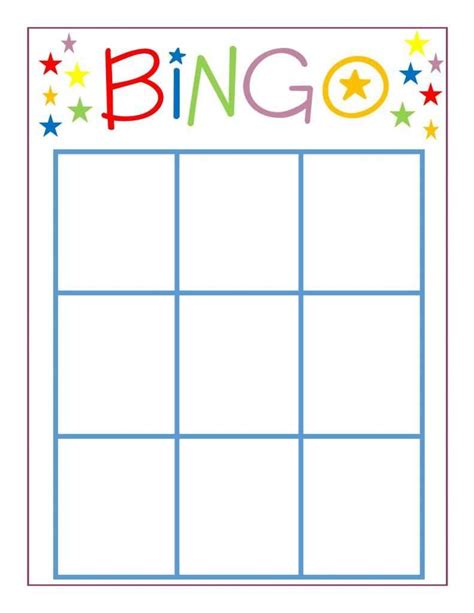 97 Free Bingo Card Template 4x4 Now For Bingo Card Template 4x4 Cards