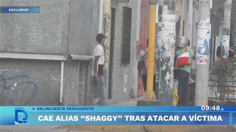Domingoaldía Cae Alias Shaggy Un Delincuente Reincidente América Televisión El Escuadrón