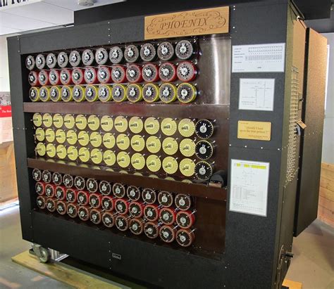 Alan Turings Bombe Front Flickr Photo Sharing
