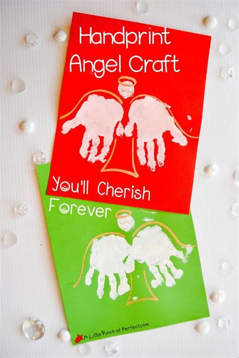 Handprint Angel Craft For Kids Youll Cherish Forever Angel Crafts
