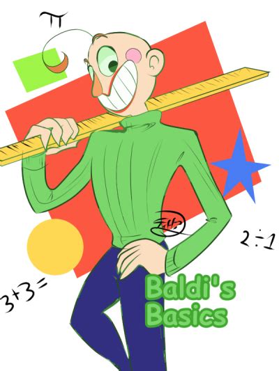 “welcome To Baldis Basics In Education And Learning Thats Me” By