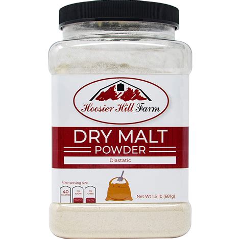 Hoosier Hill Farm Dry Malt Diastatic Baking Powder 15 Lb