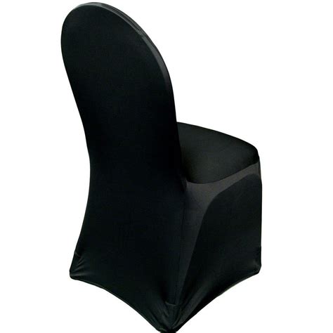 It is reccomended to request a sample or bring sample chair to our showroom to ensure proper fit. Black Spandex Banquet Chair Cover - Rent | Spandex chair ...