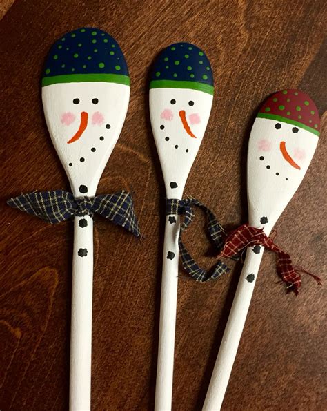 Christmas Crafts With Wooden Spoons Christmas Day