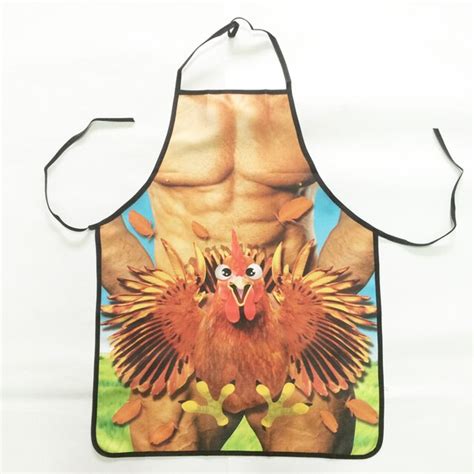 Kitchen Cooking Apron Funny Mens T Sexy Aprons Male Chicken Penis