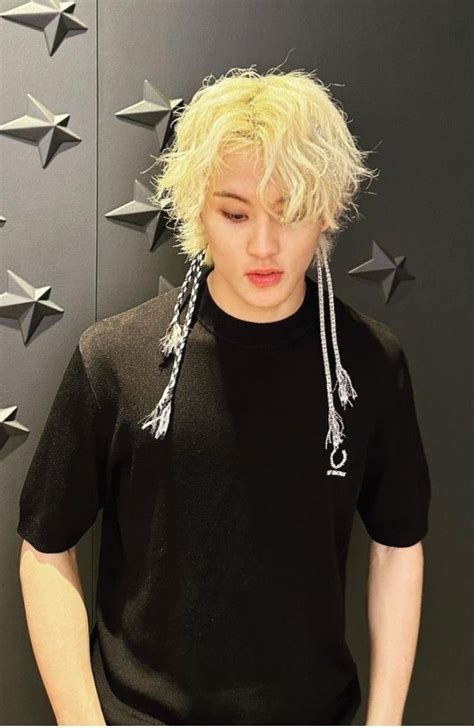 Mark Lee Instagram Update Mark Blonde Hair Mark Lee Kpop Wallpaper