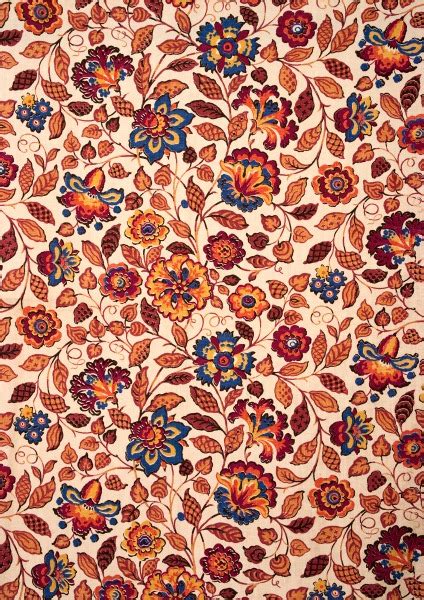 Indian Chintz Pattern Museum Of Domestic Design And Architecture Moda