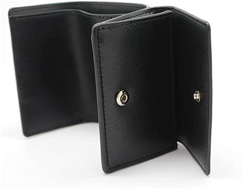 Kate Spade Staci Micro Trifold Wallet Black Women S Fashion Bags Wallets Wallets Card