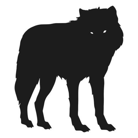 Wolf Standing Silhouette Wolf Transparent Png And Svg Vector File