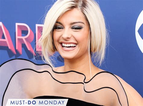 Bebe Rexha Used This 4 Hairspray To Keep Her Faux Bob In Place E News