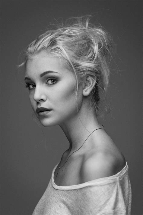 I Adore This Gorgeous Black And White Photography Ladies Portrait