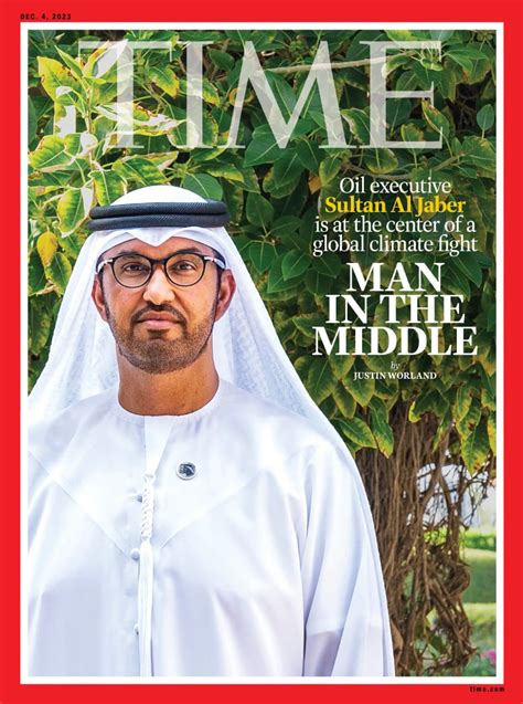 Dr Sultan Al Jaber Named Among Time Magazines Most Influential Climate