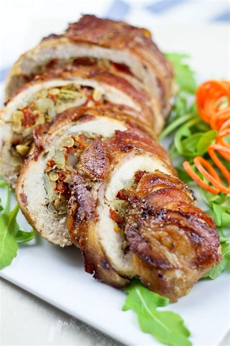 Pecans give harvest taste to the moist, tender chicken. Bacon Wrapped Chicken Breasts | Recipe | Cooking recipes ...