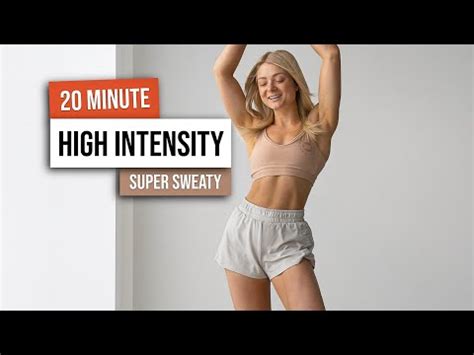 20 MIN KILLER HIIT Full Body Workout No Equipment No Repeat Cardio