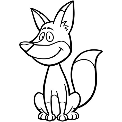 Fox Coloring Pages Printable 20 Images