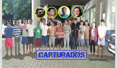 El Salvador Capturan A 19 Pandilleros De La Tribu Santa Ana Cancha