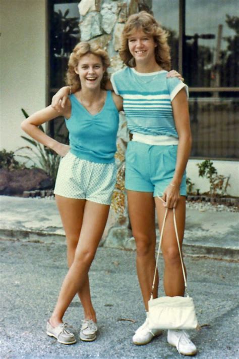 Dolphin Shorts One Of Popular Fashion Styles In The 1980s ~ Vintage Everyday