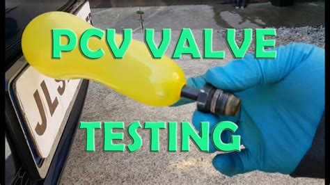 How To Test A Pcv Valve On Your Car Youtube