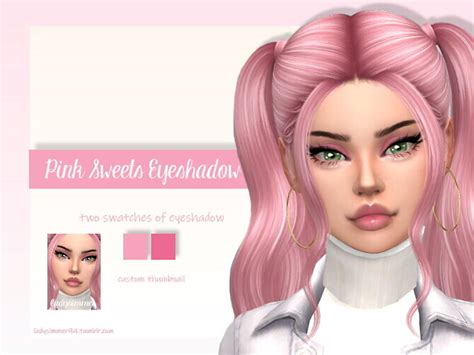 Pink Sweets Eyeshadow By Ladysimmer94 At Tsr Sims 4 Updates