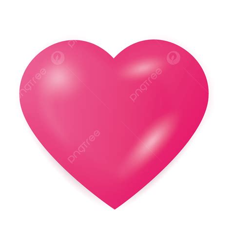 Pink Heart Vector Hd Png Images Pink Heart Isolated Transparet