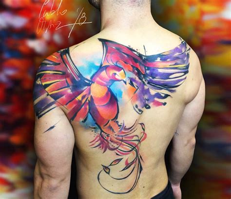 Share 68 Watercolor Phoenix Tattoo Thtantai2
