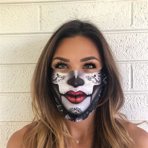 Wählen Medaillengewinner Anthologie Sugar Skull Face Mask Schnitt