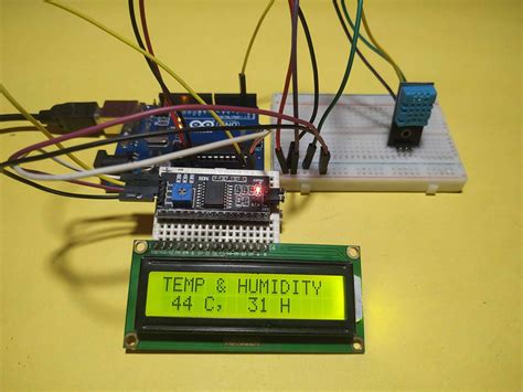 Diy Arduino Weather Station Dht11 Sensor