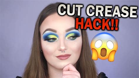testing the viral tiktok cut crease eyeshadow hack youtube