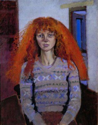 The many swirls and meshes make it a unique piece of work. Red hair in Paintings: Strong women with red hair