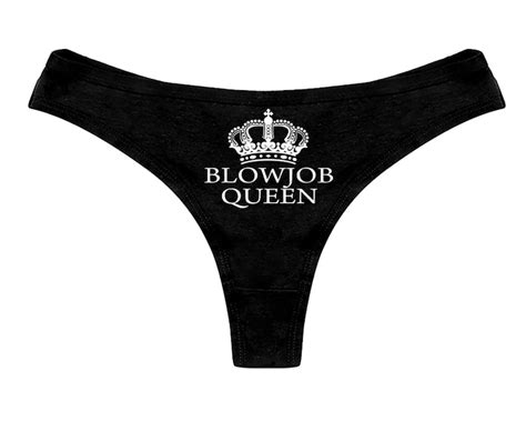 blowjob queen thong funny sexy naughty bachelorette party etsy