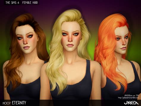 The Sims 4 Long Hair Long Hair