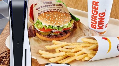 Ps5 Y Burger King Anticipan Una Colaboración
