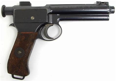 Steyr 1907 8mm Steyr Caliber Pistol Austrian Army Issue 97 98 Blue
