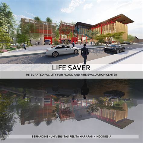 Life Saver An Integrated Facility For Flood And Fire Evacuation Center