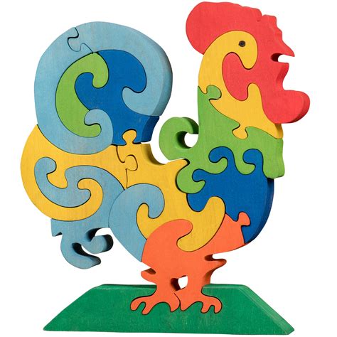 Oxemize Thick Wooden Jigsaw Puzzles For Toddlers Kids 2 3 4 5 Years Old