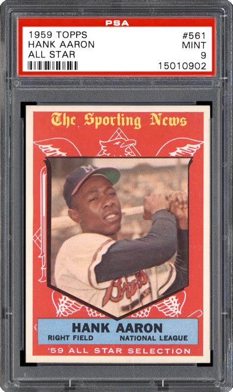 We did not find results for: 1959 Topps Hank Aaron (All Star) | PSA CardFacts™