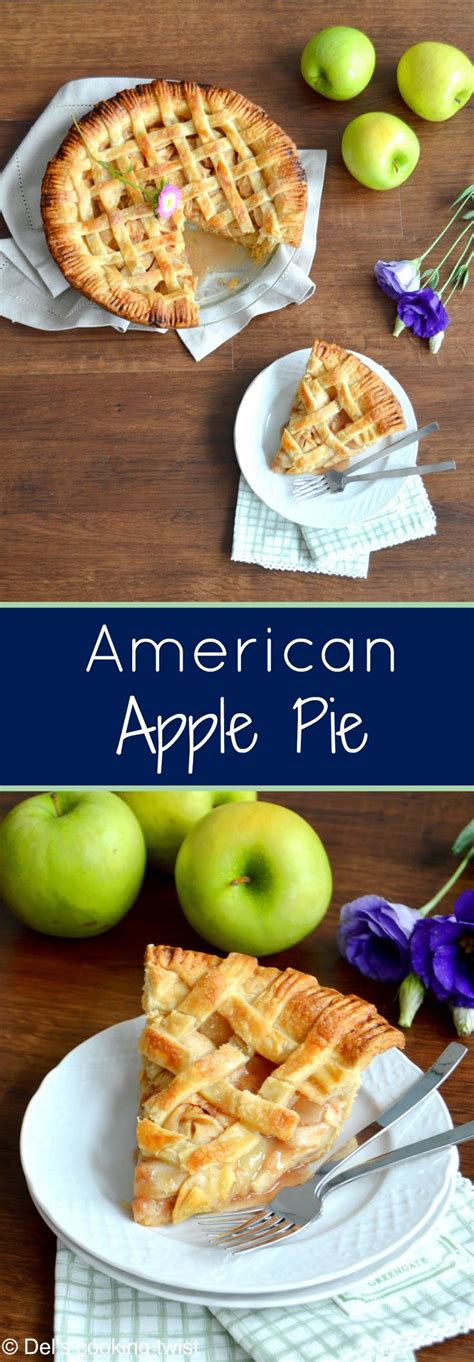 American Apple Pie The Classic Apple Pie Recipe Del S Cooking Twist Recipe American