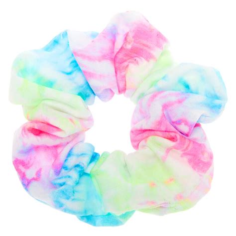 Here's tie dye patterns, tips and tricks, and tips for how to tie dye a shirt, shorts, and more. Pastel Tie Dye Hair Scrunchie | Claire's US