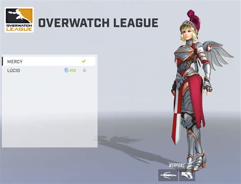 Knight Mercy Skin Available For 200 Owl Tokens Via Roverwatch Ow