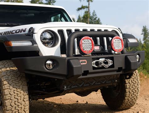Arb 3450440 Deluxe Classic Front Bumper For 18 22 Jeep Wrangler Jl