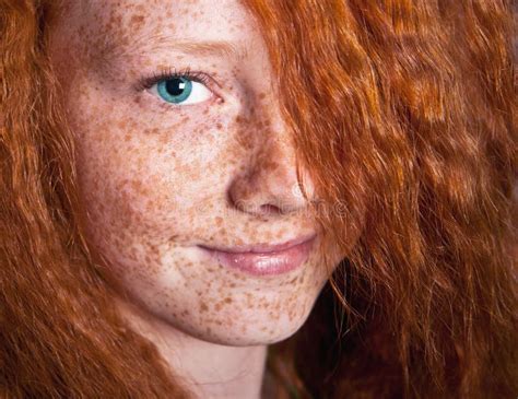 Freckled Beauty Stock Photo Image Of Facial Funky Cosmetic