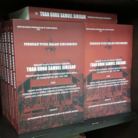 Jual Buku Seri Sejarah Penginjilan Di Tanah Batak Tuan Guru Samuel