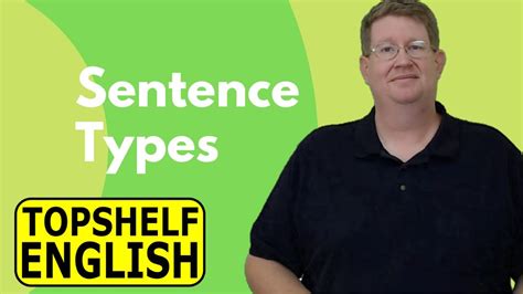 The following sentences are direct speech: English Sentence Types | How to build proper ...