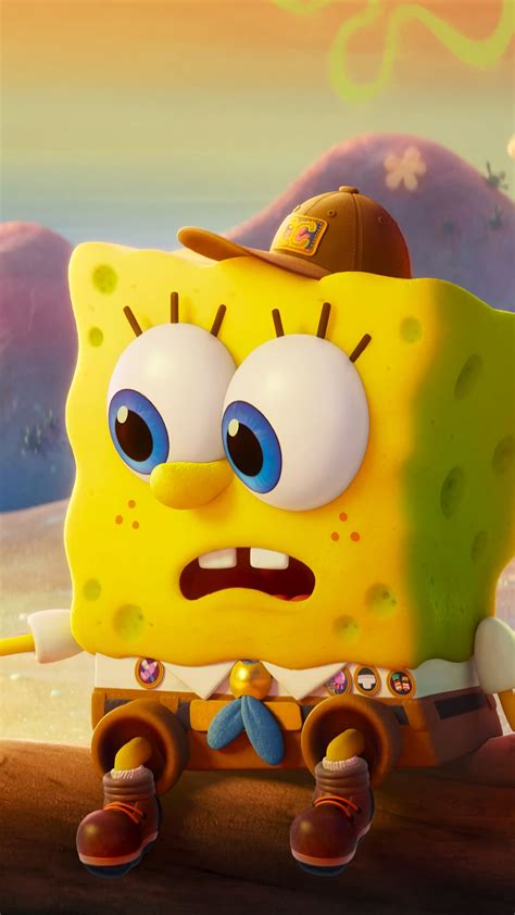 Spongebob Patrick Spongebob Sponge On The Run 4k Phone Hd Wallpaper