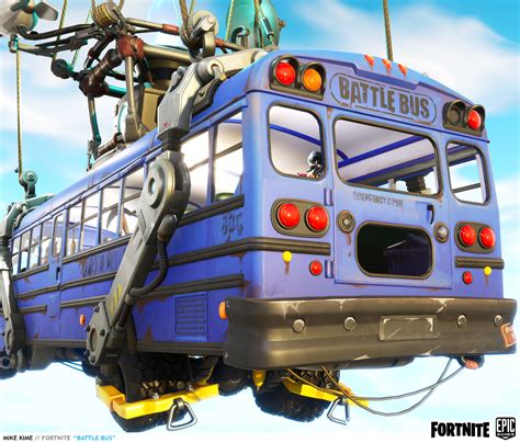 Mike Kime Fortnite Battle Bus