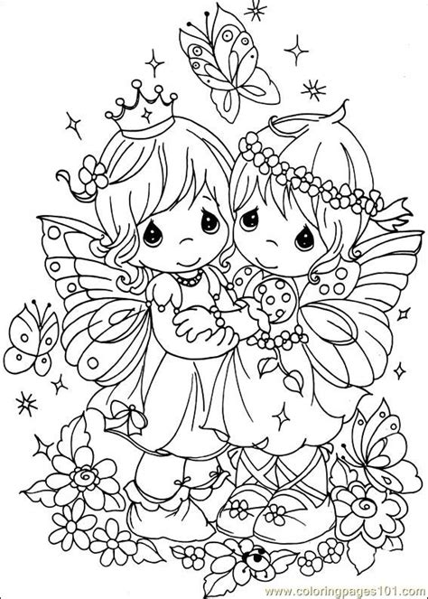 Precious Moments Coloring Pages Imagui