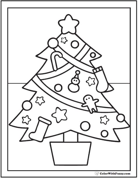 These christmas tree coloring pages are an excellent activity for the kids when the weather outside is indeed frightful. 25+ Christmas Tree Coloring Pages Fun In The Snow!