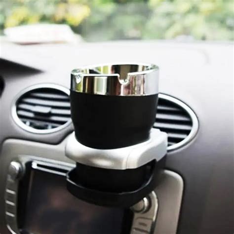 Car Styling Universal Folding Car Cup Holder Black Drink Holder