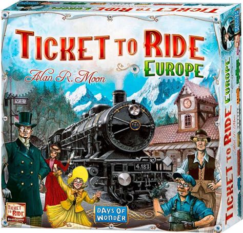 Winactie Ticket To Ride Europe 15th Anniversary En Unbox Now