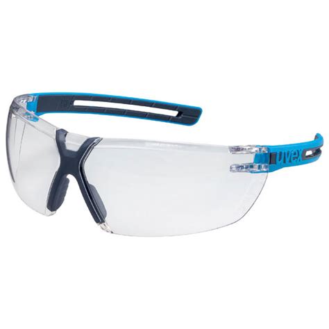 uvex schutzbrille x fit pro ohne slider blau anthrazit mit weicher nasenauflage und flexiblen